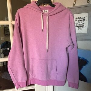 Feat Blanketsoft XL Orchid Pink/Purple Hoodie with Front Pocket